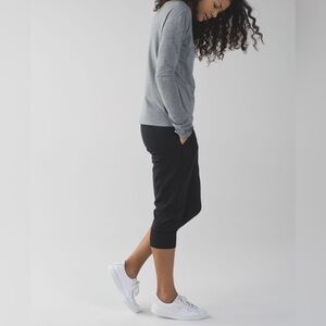 Lululemon In Flux Crop Black Size 4